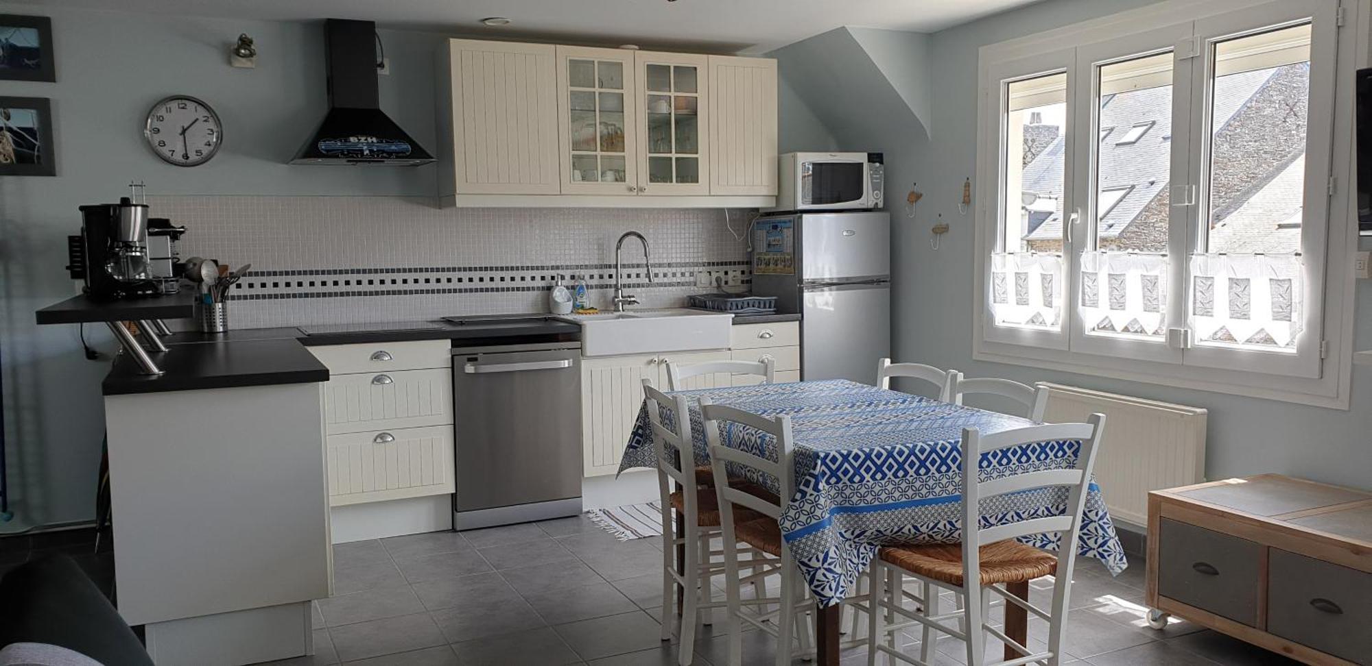 Port De La Houle - Beau 3 Pieces Classe 3 Etoiles Avec Garage Prive Cancale Eksteriør bilde